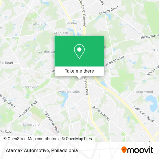 Atamax Automotive map