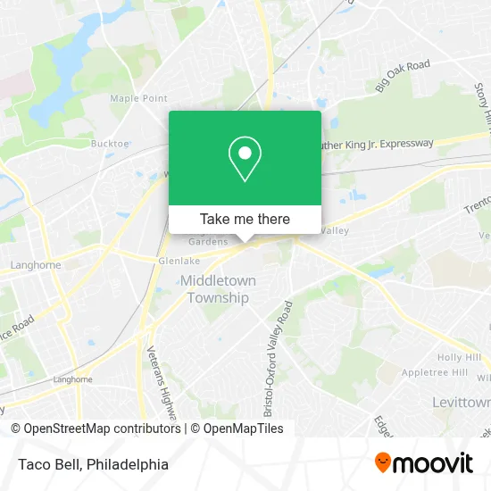 Taco Bell map