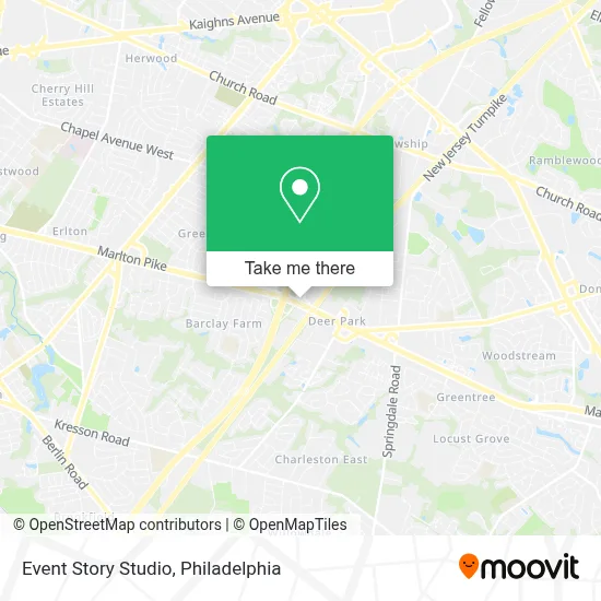 Event Story Studio map
