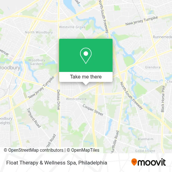 Float Therapy & Wellness Spa map