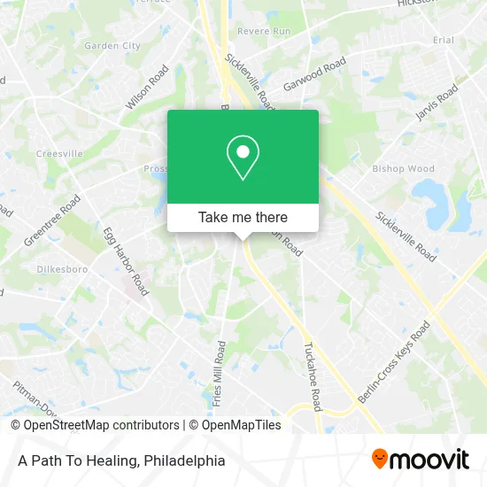 A Path To Healing map