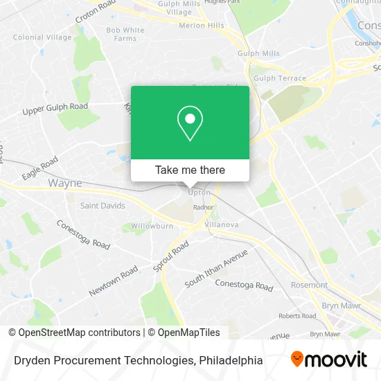Dryden Procurement Technologies map