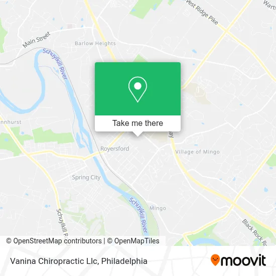 Vanina Chiropractic Llc map