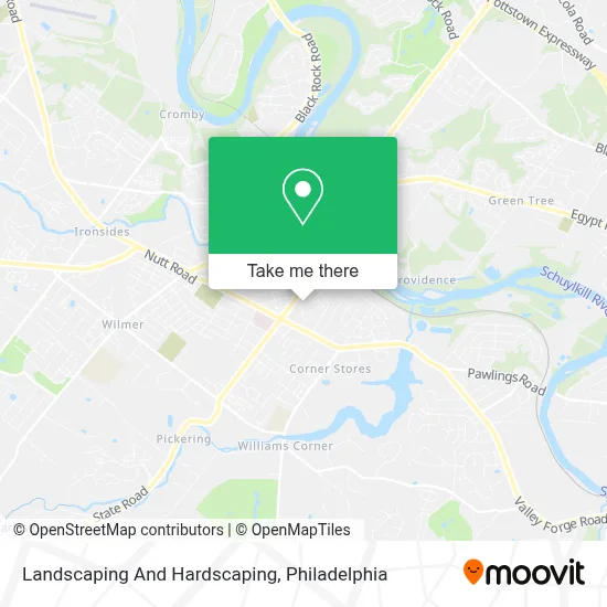 Landscaping And Hardscaping map