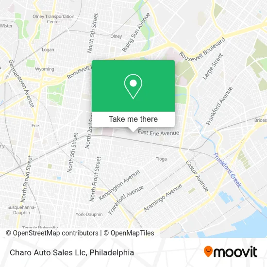 Charo Auto Sales Llc map