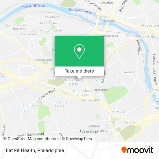Eat Fit Health map
