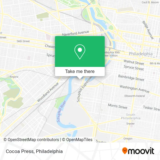 Cocoa Press map