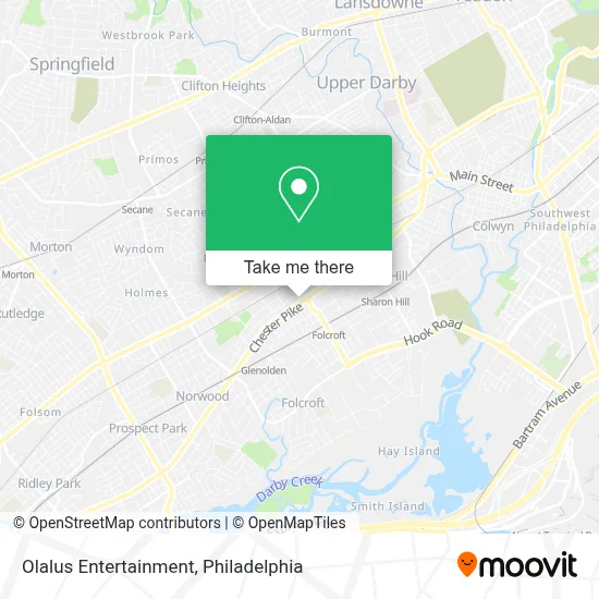 Olalus Entertainment map