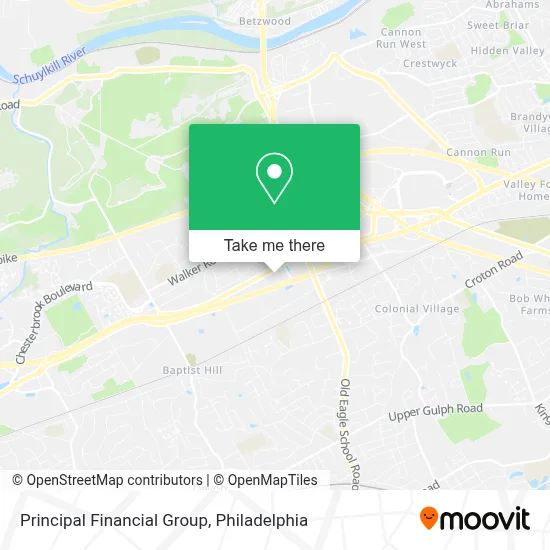 Principal Financial Group map