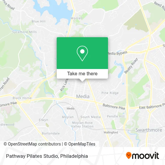Pathway Pilates Studio map