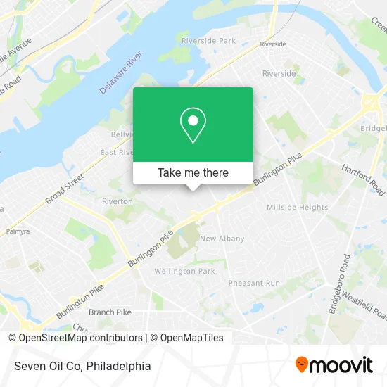 Seven Oil Co map