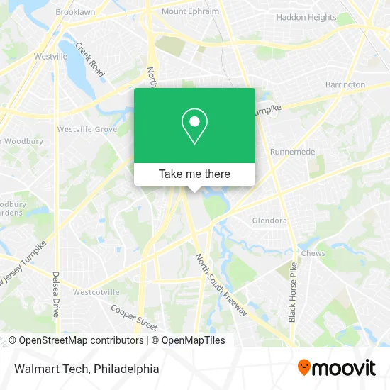 Walmart Tech map