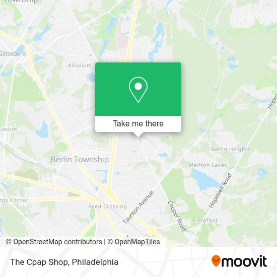 The Cpap Shop map