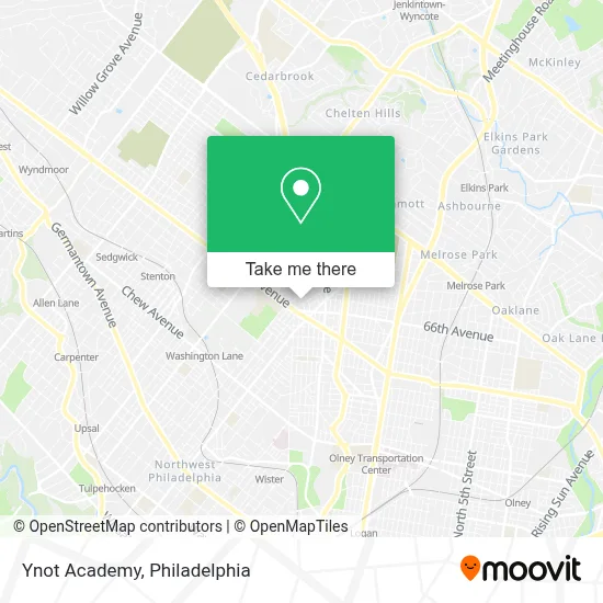 Ynot Academy map