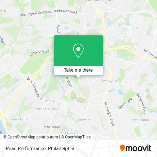 Peac Performance map