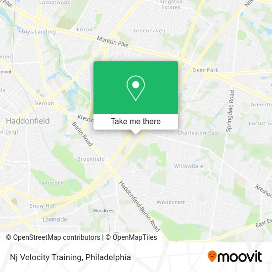 Nj Velocity Training map