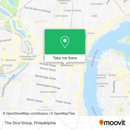 The Dice Group map