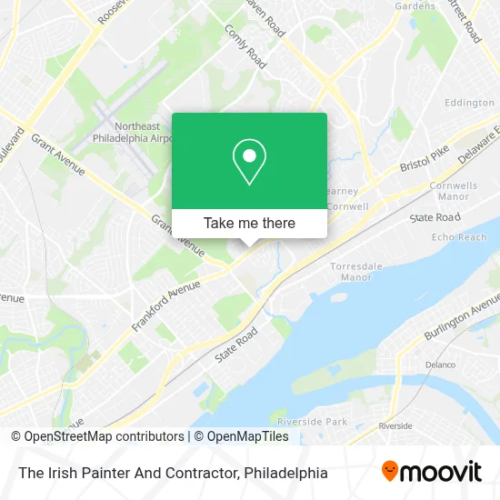 The Irish Painter And Contractor map