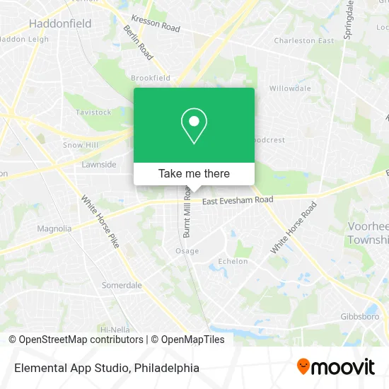 Elemental App Studio map