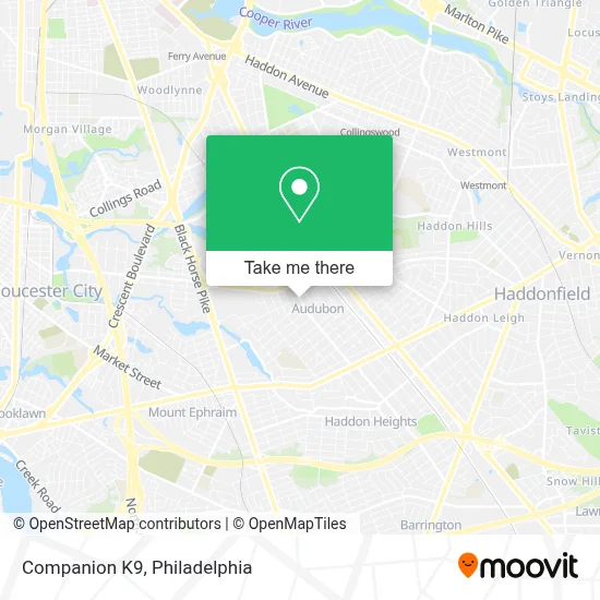 Companion K9 map