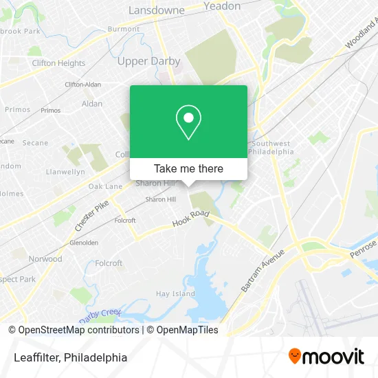 Leaffilter map