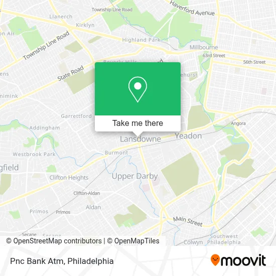 Pnc Bank Atm map