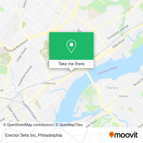 Erector Sets Inc map