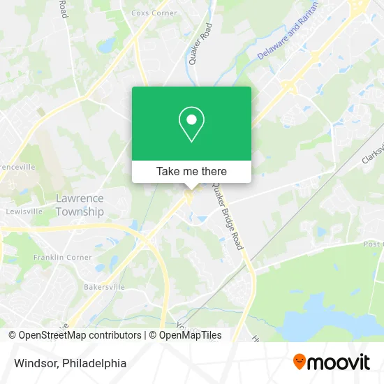 Windsor map