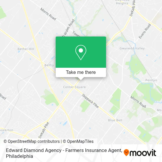 Edward Diamond Agency - Farmers Insurance Agent map