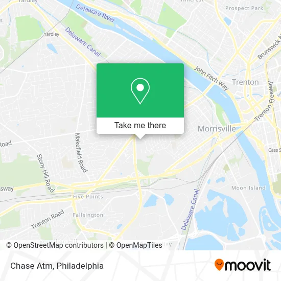 Chase Atm map