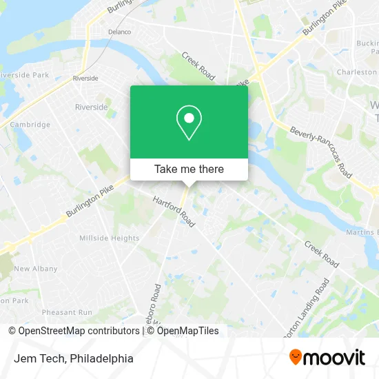 Jem Tech map