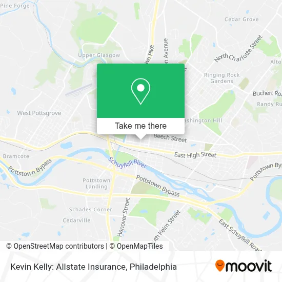 Kevin Kelly: Allstate Insurance map