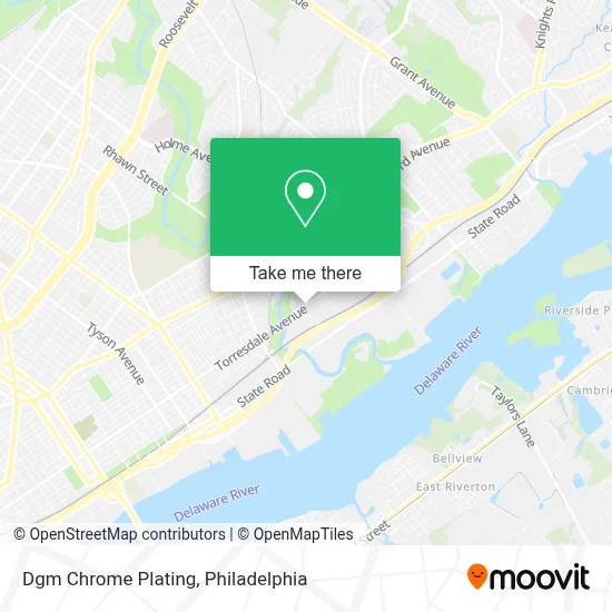 Dgm Chrome Plating map