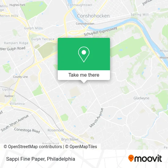 Sappi Fine Paper map