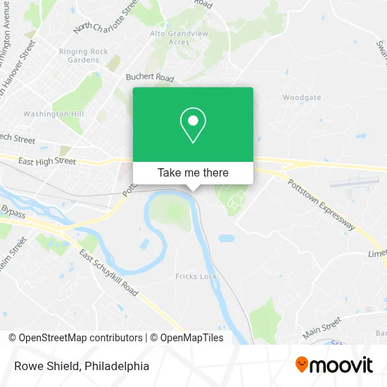 Rowe Shield map