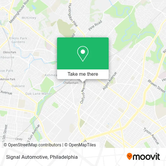 Signal Automotive map