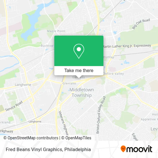 Fred Beans Vinyl Graphics map
