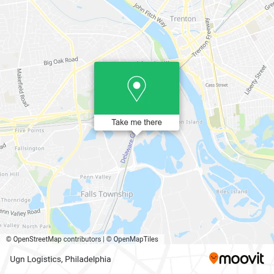 Ugn Logistics map