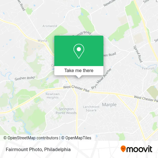 Fairmount Photo map