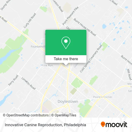 Innovative Canine Reproduction map