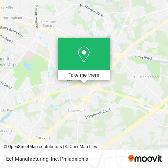 Ect Manufacturing, Inc map