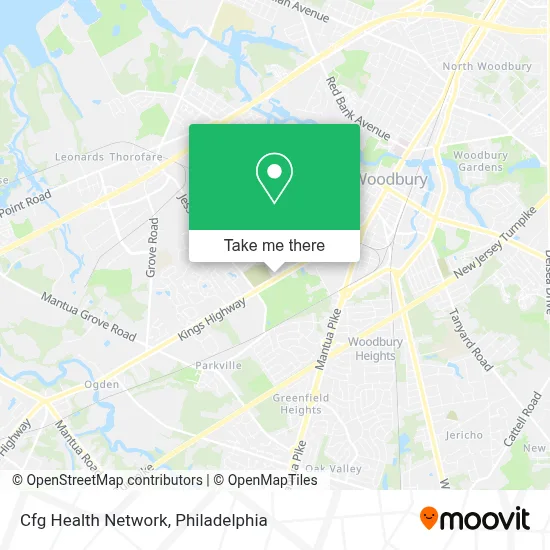 Cfg Health Network map