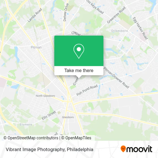 Vibrant Image Photography map