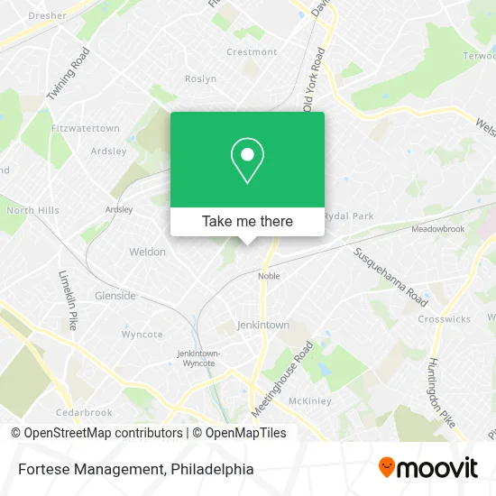 Fortese Management map