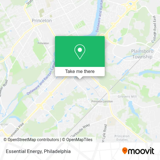 Essential Energy map