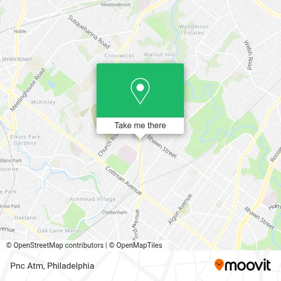 Pnc Atm map