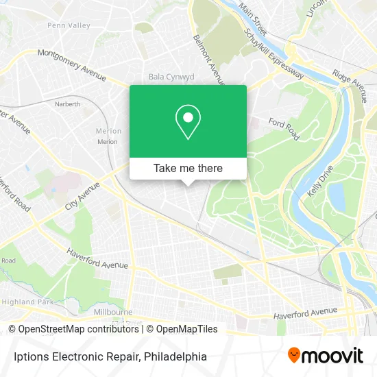 Iptions Electronic Repair map