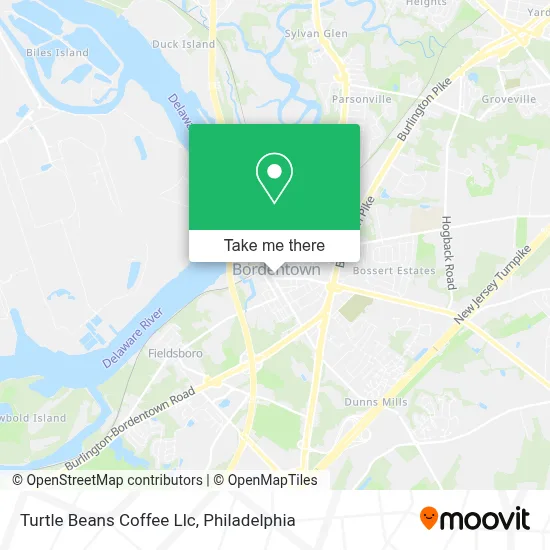 Turtle Beans Coffee Llc map