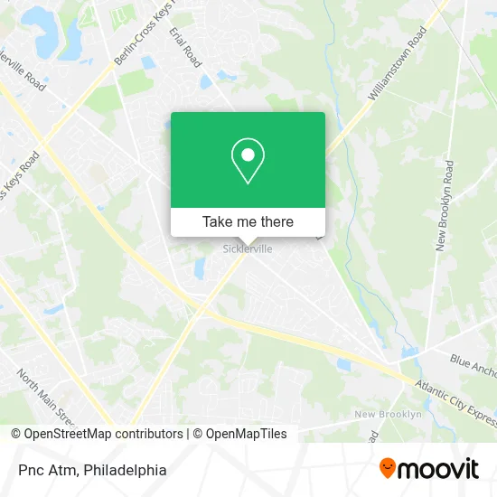 Pnc Atm map
