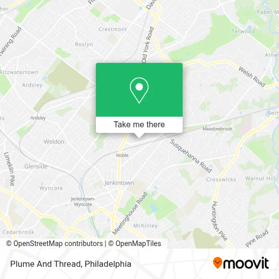 Plume And Thread map